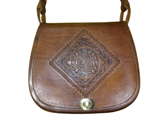 Bolso redondo vacuno click-0