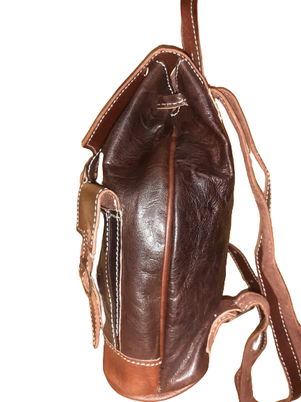 Mochila Fez doble Bolsillo pequeño combinada-5