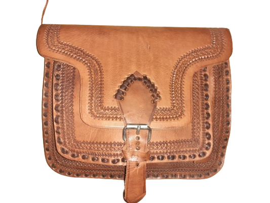 Bolso labrado hebilla Grande