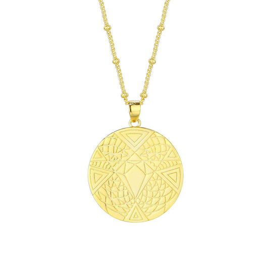 Necklace inscribed with "I Am a Diamond