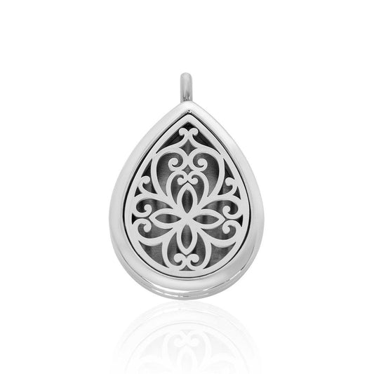 Teardrop Aromatherapy Necklace FEP025SR