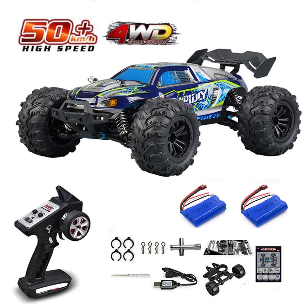 High-Speed 4x4 RC Monster Truck with LED Lights - 70KM/H Adventure