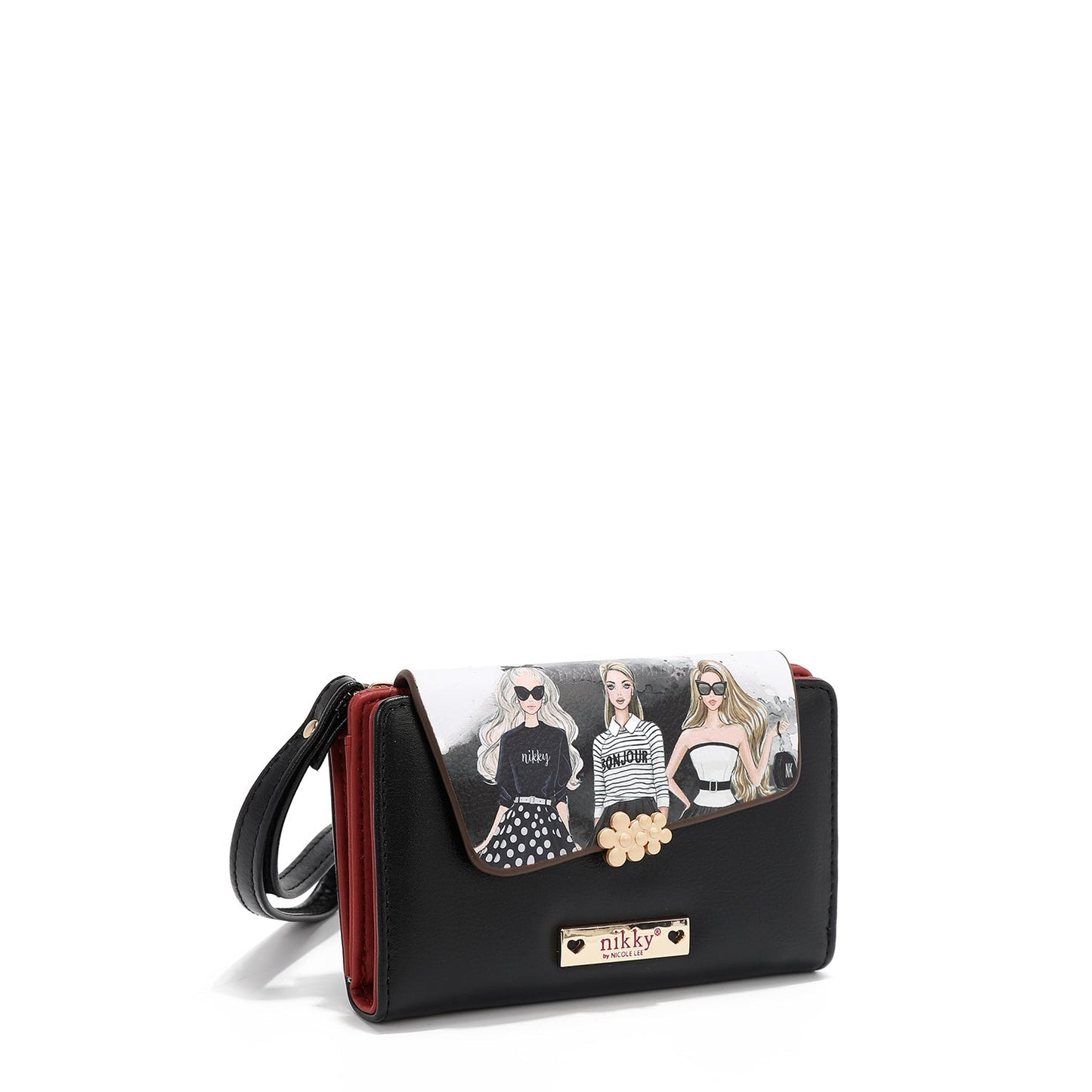 CARTERA PLEGABLE PEQUEÑA NIKKY (TRIO)