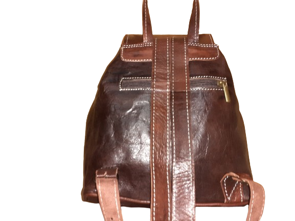Mochila Fez doble Bolsillo pequeño combinada-6