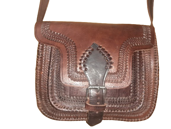 Bolso labrado hebilla Grande