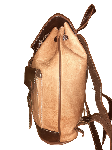 Mochila Fez doble Bolsillo pequeño combinada-10